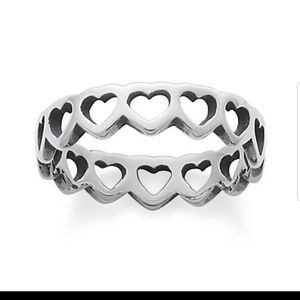 James Avery Heart Ring Size 8